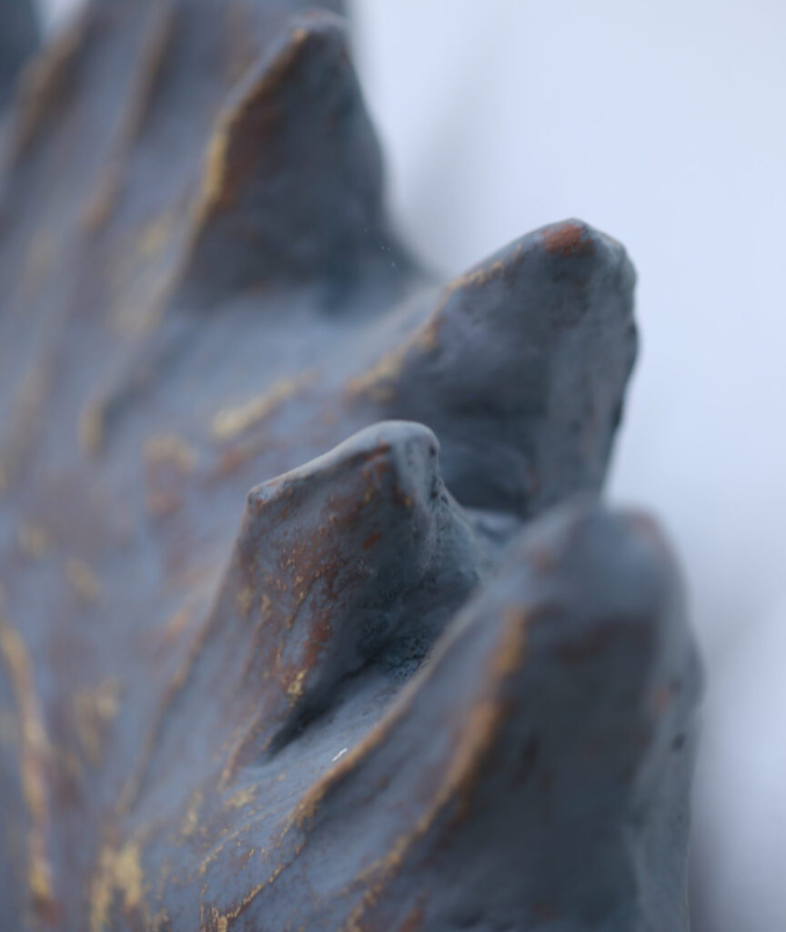 Detail of ceramic piece