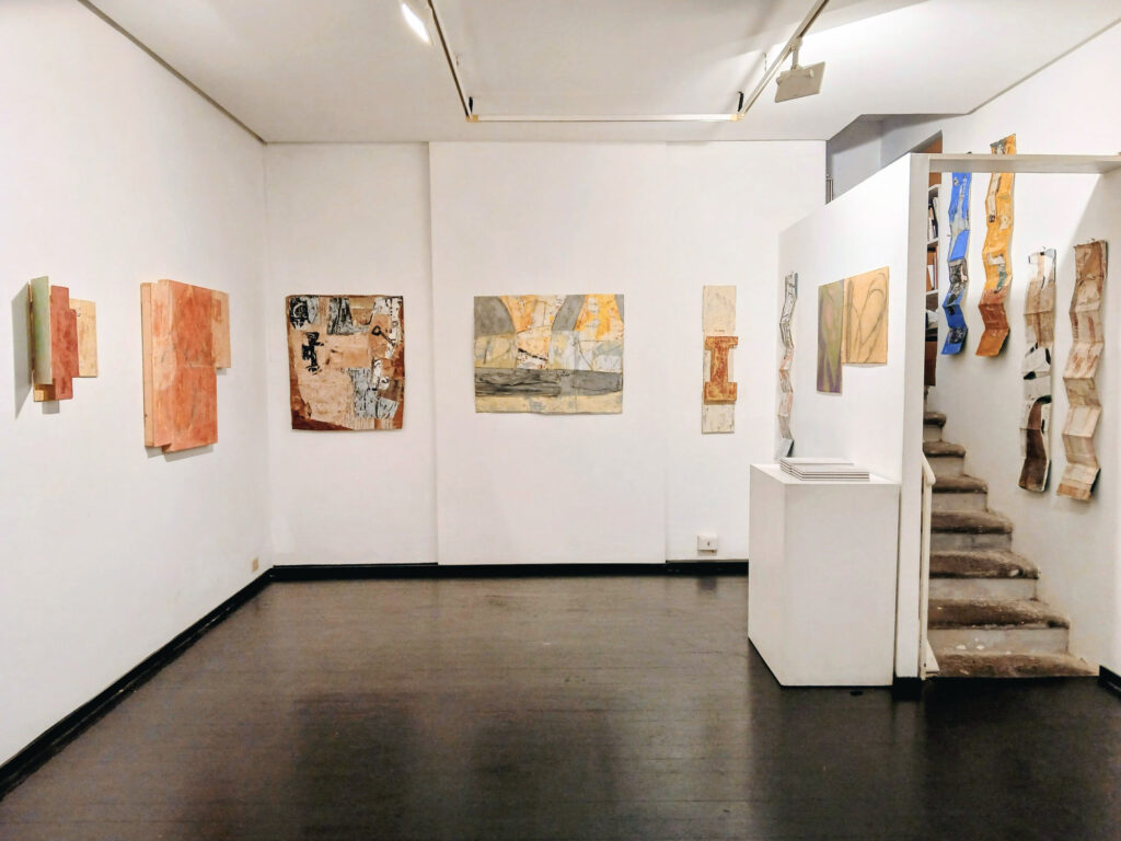Selection of work on exhibit at Galleria Bruno Lisi in Rome